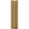 Ekena Millwork 6-in W x 12-in D x 24-in H Balboa Trad Rough Cedar Woodgrain TimberThane Outlooker, Primed Tan OUTUR060X12X24BOA04RCPR - alternate 6
